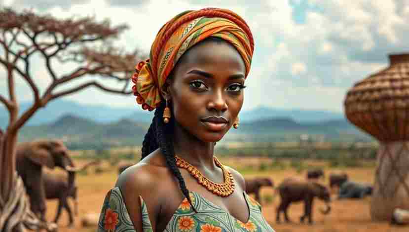 Kenya Africa - Adelle Onyango (55) - Bohiney Magazine