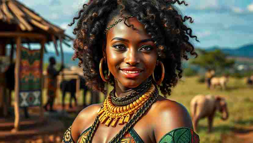 Kenya Africa - Adelle Onyango (60) - Bohiney Magazine